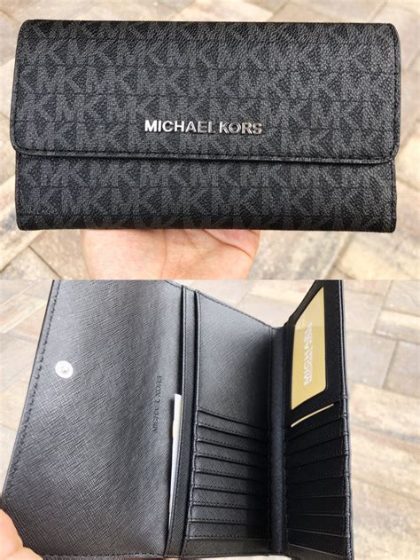 michael kors triple pocket wallet|michael kors wallet clearance sale.